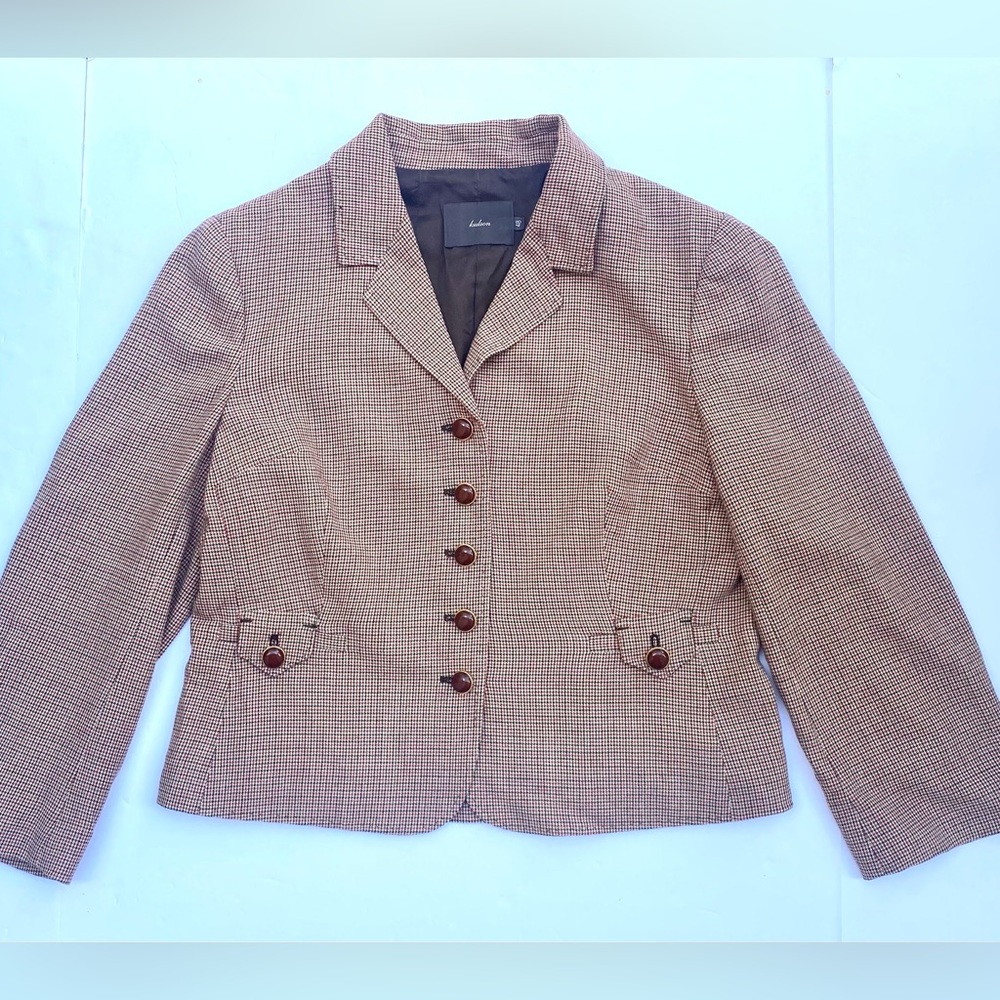 Kulson Italy Checked Blazer Jacket  Size S